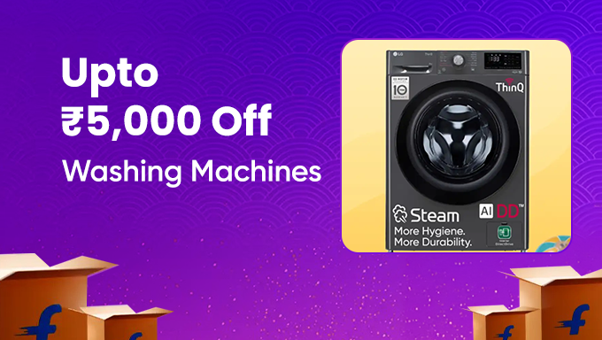 Washing Machines | Up to ₹5,000 Off on Top Models