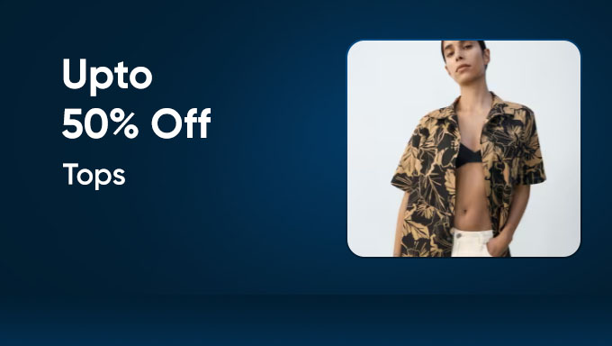 Women’s Tops Collection | Up to 50% Off on Trendy & Casual Styles