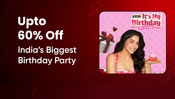 Nykaa Birthday Sale | Upto 60% Off On Beauty, Skincare & More