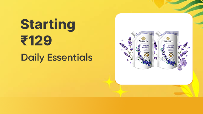 Daily Essentials Starting at ₹129 | Personal Care & Everyday Needs