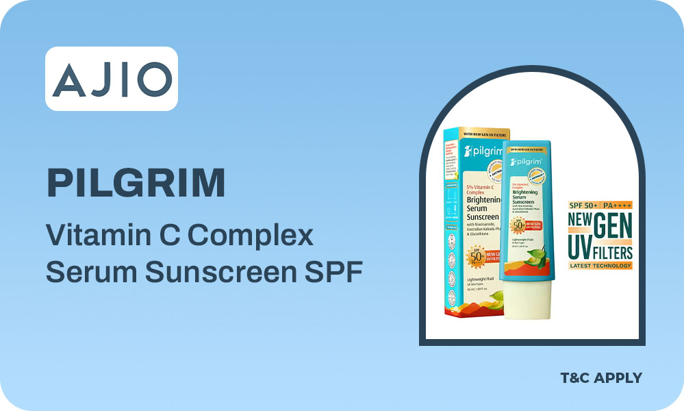 Buy PILGRIM Vitamin C Complex Brightening Serum Sunscreen