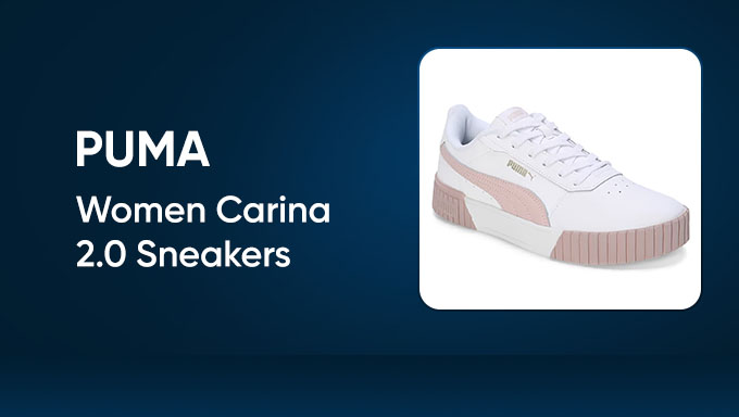 PUMA Women Carina 2.0 Sneakers | Stylish Everyday Casual Shoes