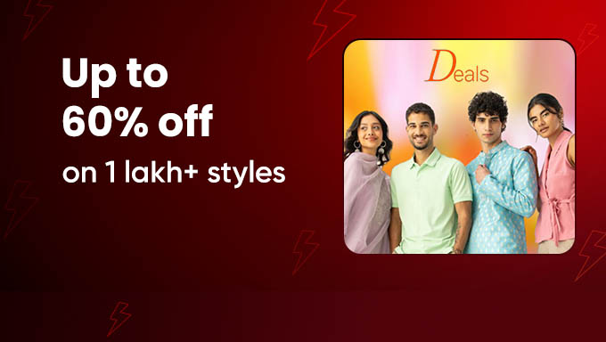 Amazon Fashion Deals | Up To 60% Off on 1 Lakh+ Styles