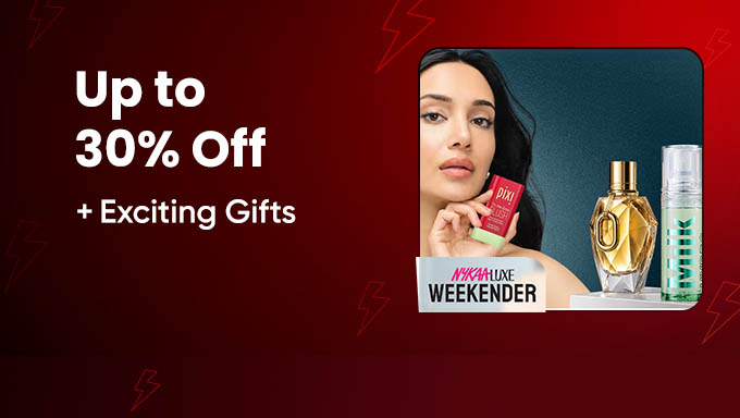 Nykaa Luxe Weekender | Up To 30% Off + Exciting Gifts