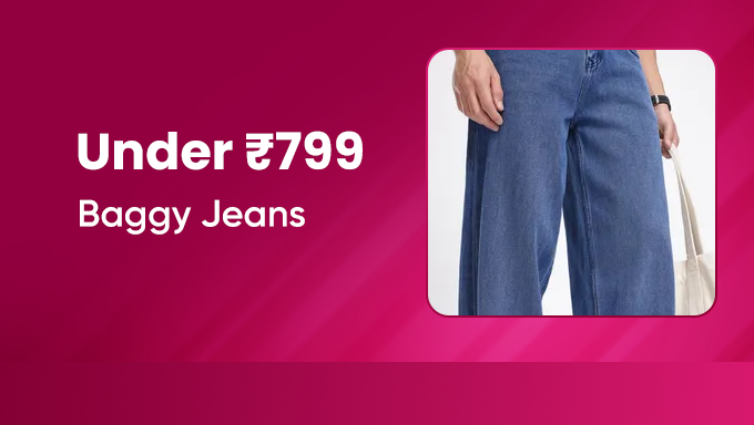 Baggy Jeans Collection | Trendy Styles Under ₹799