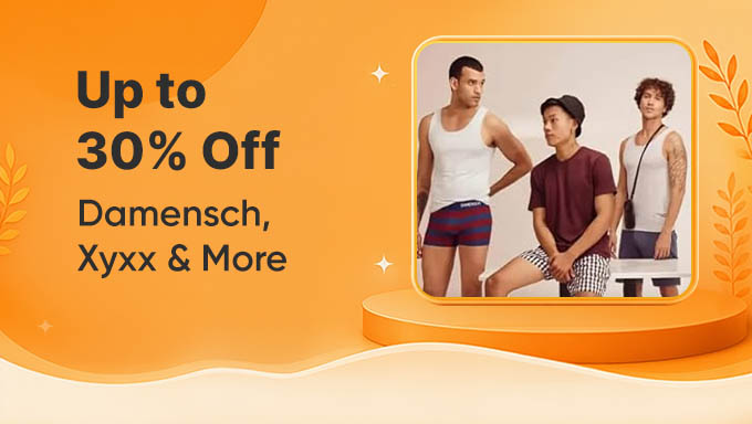 Innerwear Collection | Up to 30% Off on Everyday Comfort