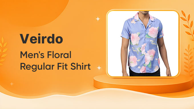 Veirdo Floral Shirt | Bold Prints for Effortless Style