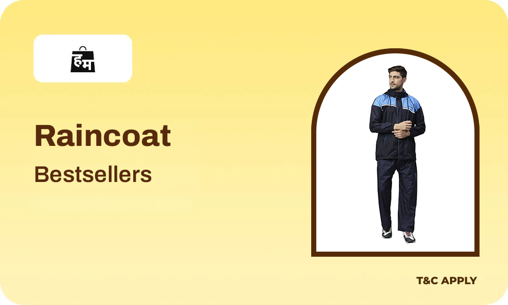 Upto 60% Off On Monsoon Essentials - Raincoats Collection