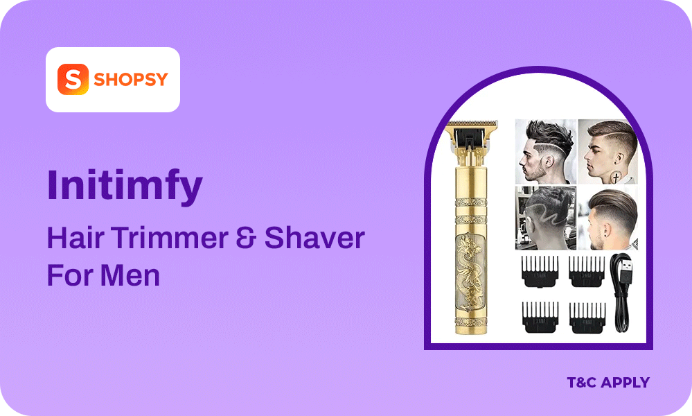 INTIMIFY Hair Trimmer & Shaver for Men