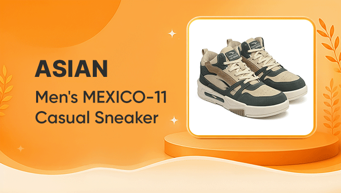 ASIAN Mexico-11 Mid-Top Casual Sneakers