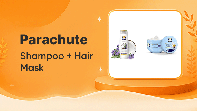 Parachute Advanced Protein Shampoo + Hair Mask Combo