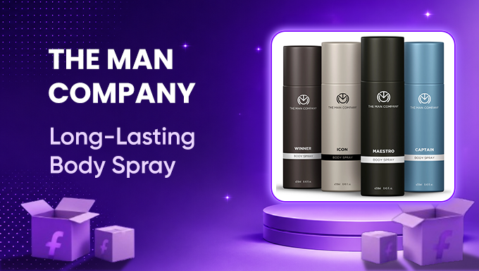 THE MAN COMPANY Deodorant Body Spray Pack of 4 (250ml Each)