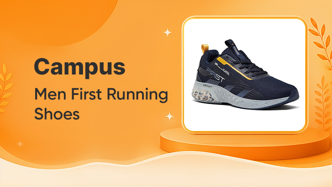 Campus Men's Running Shoes | Flat 42% Off at Just ₹1,095