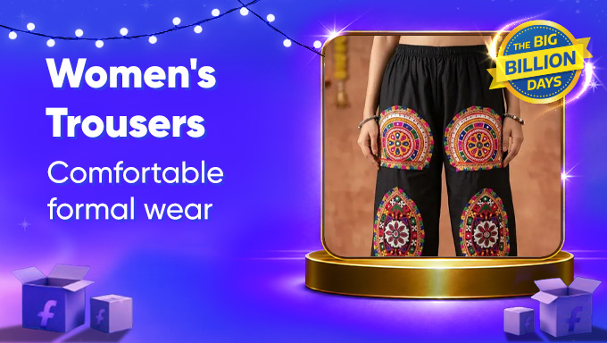 Women’s Trousers | Smart & Stylish Everyday Bottomwear