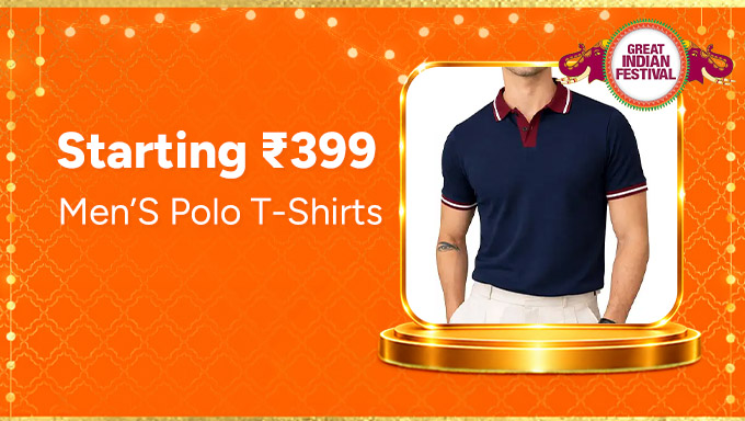 Polo T-Shirts | Classic Styles Starting at ₹399