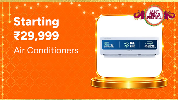 Air Conditioners | Powerful Cooling Starting From ₹29,999