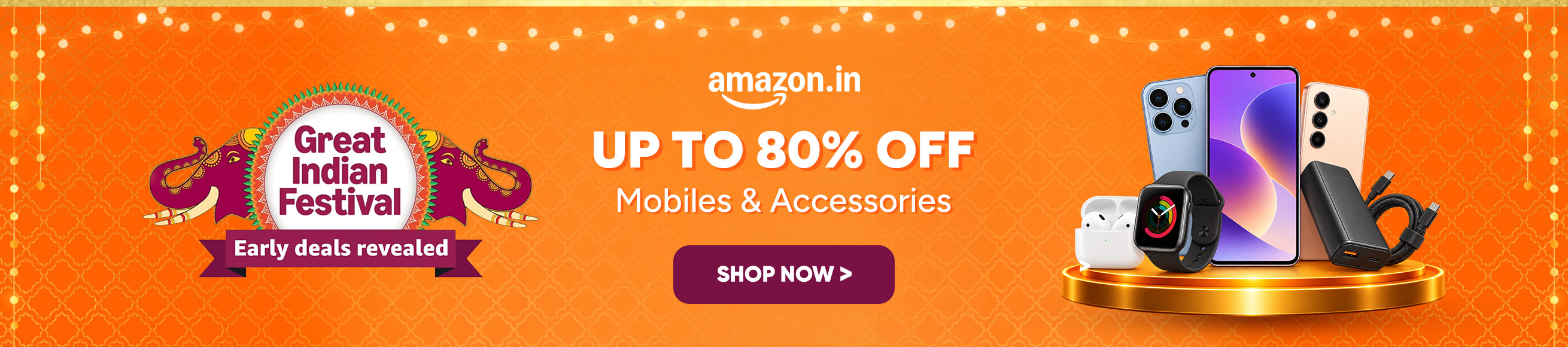 Amazon Diwali Offers on Mobile & Accessories