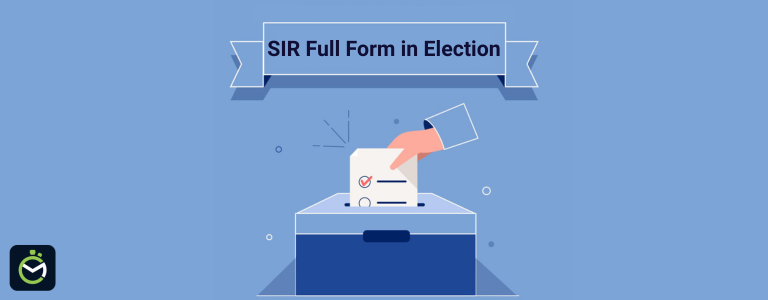 SIR Full Form in Election – Meaning, Process & Importance