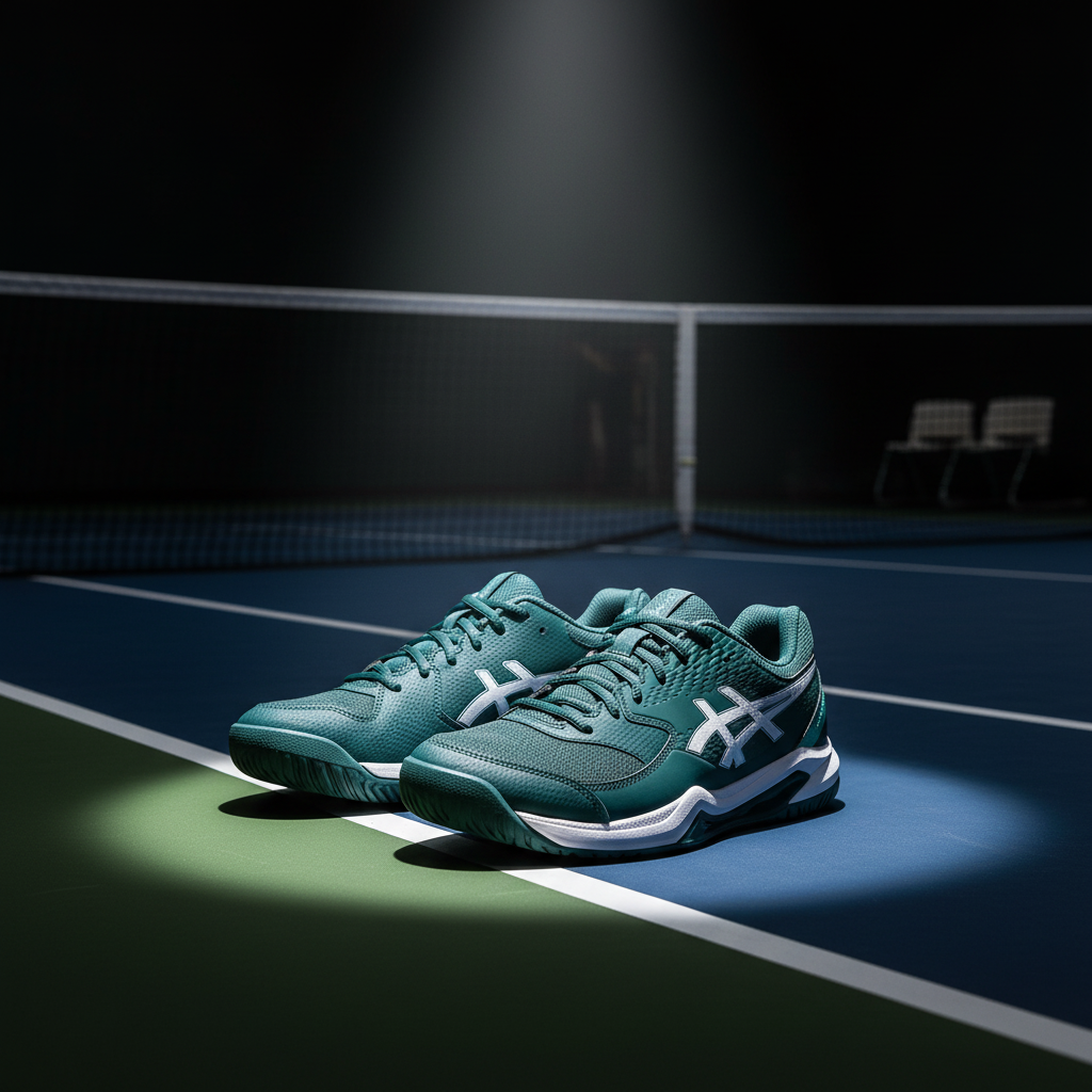 Asics Gel Dedicate 8 Tennis Shoes - Dark Neptune/ White