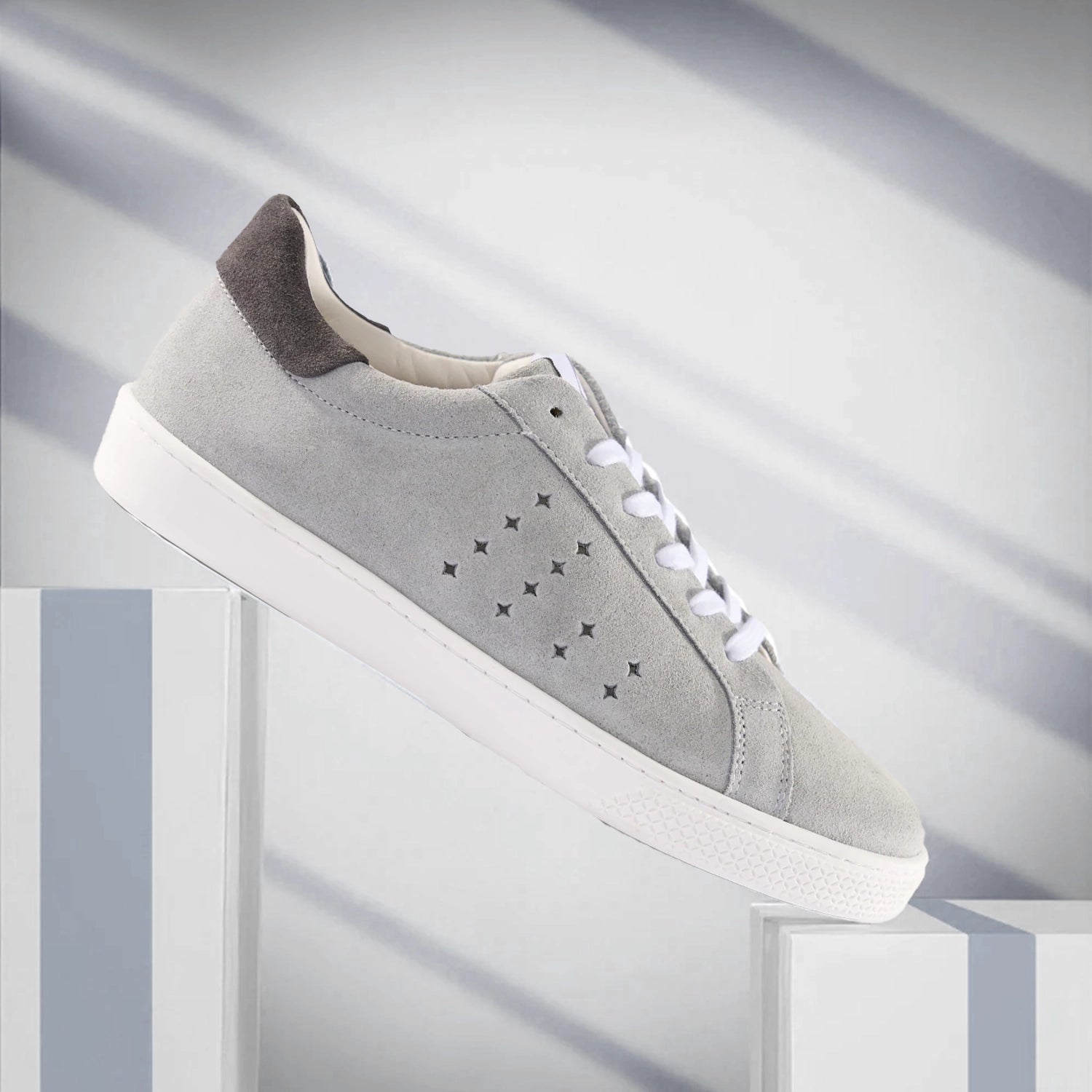 Lazo Halo Sneakers with Tongue Graphic Pyrite Grey/ Hematite Grey
