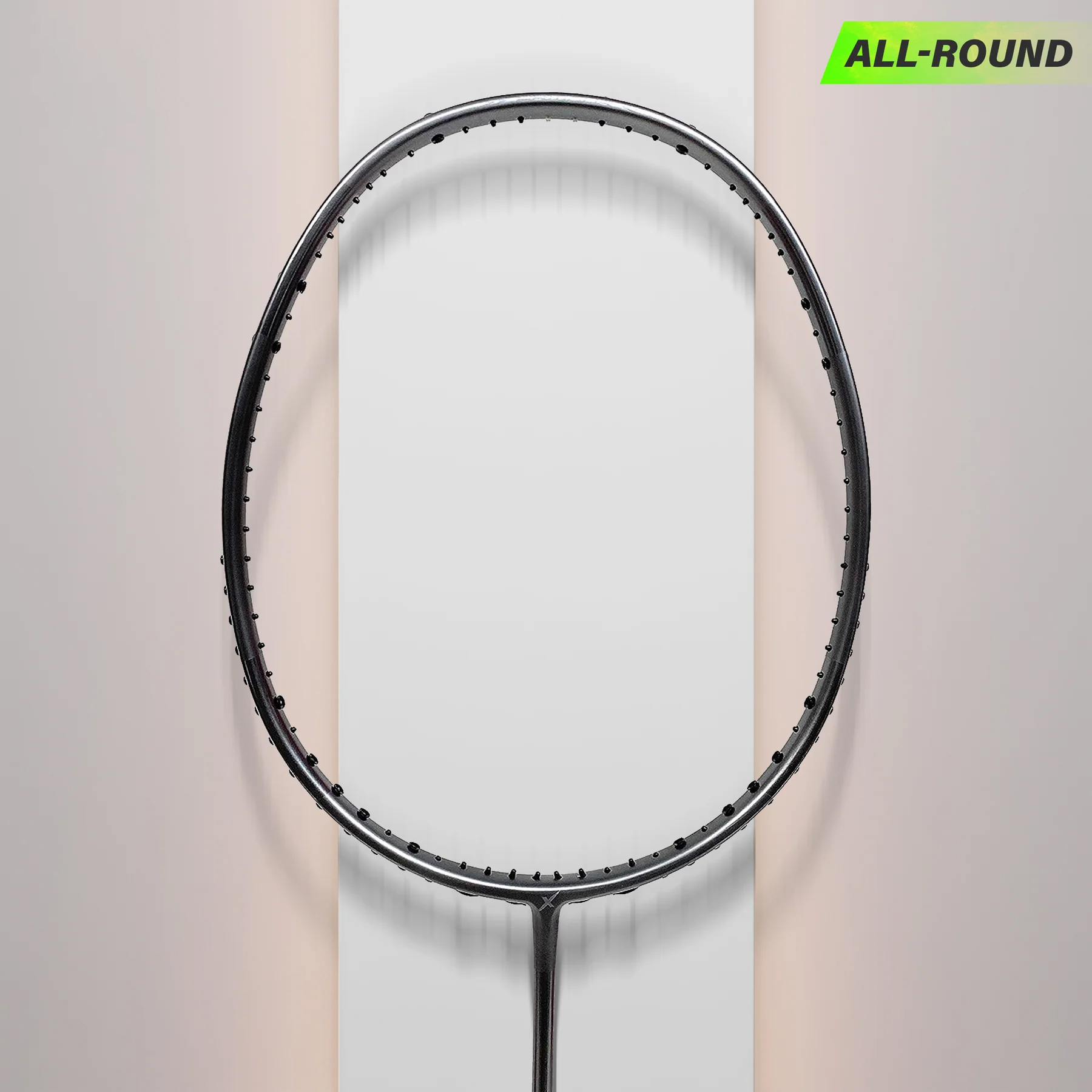 Maxbolt Metal Badminton Racket (Medium Flex, Head Heavy, HMG + Armour Frame)