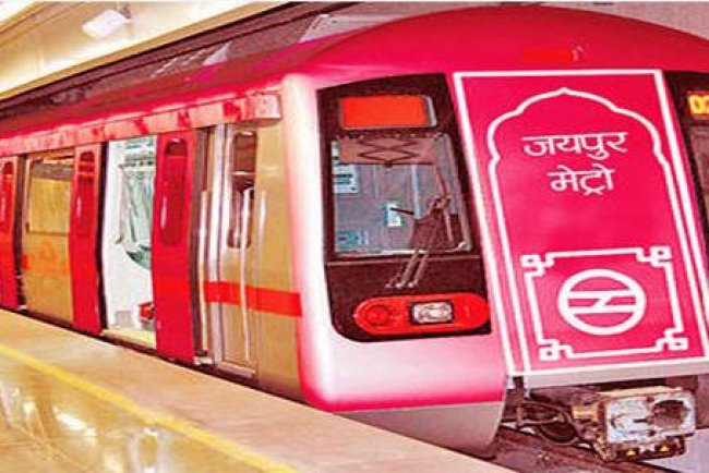 Jaipur Metro Route Map Image With Place Name