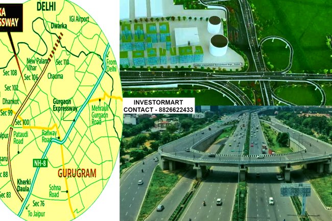 Dwarka Expressway Route Map