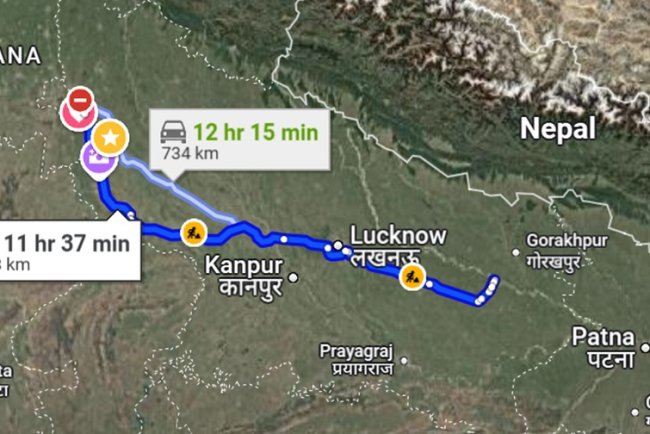 Gorakhpur Link Expressway Route & Map