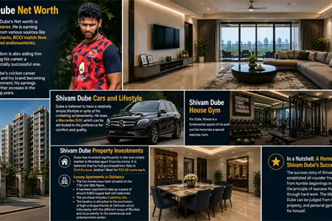 Inside Shivam Dube House Photos Net Worth