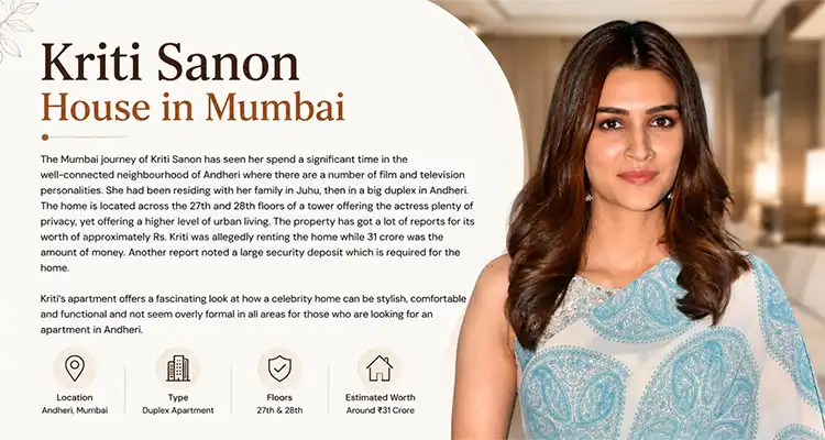 Kriti Sanon House  Address, Photos, Net Worth And Inside Tour