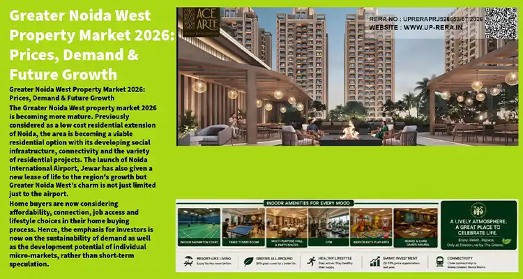 Greater Noida West Property Market 2026: Prices, Demand & Future Growth
