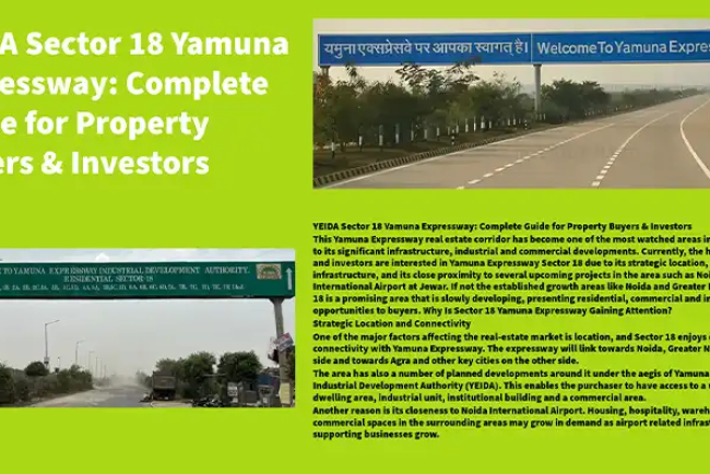 YEIDA Sector 18 Yamuna Expressway: Complete Guide for Property Buyers & Investors
