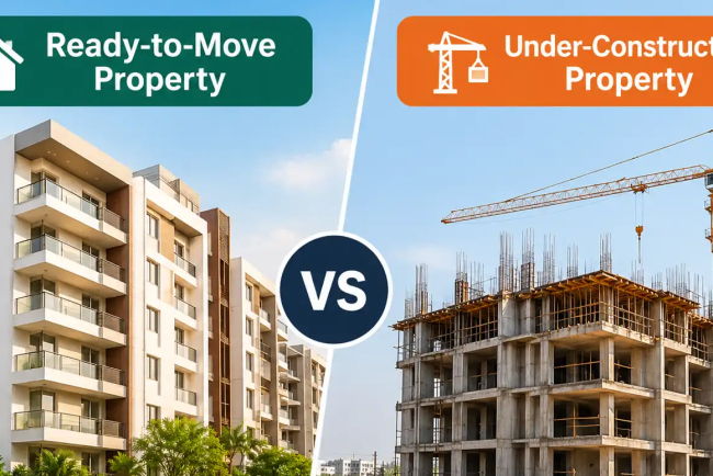 Ready-to-Move vs Under-Construction Property: Which One to Choose?