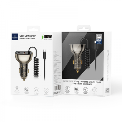 WIWU Geek Car Charger 90W Wi-QC016