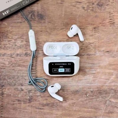 WiWU T22 ANC Wireless Earbuds with LCD Touch Screen