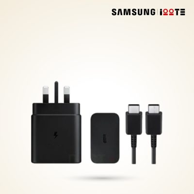 Samsung 45w PD Adapter with Type-C Cable 3 Pin EP-T4510 [Original Manufactured]