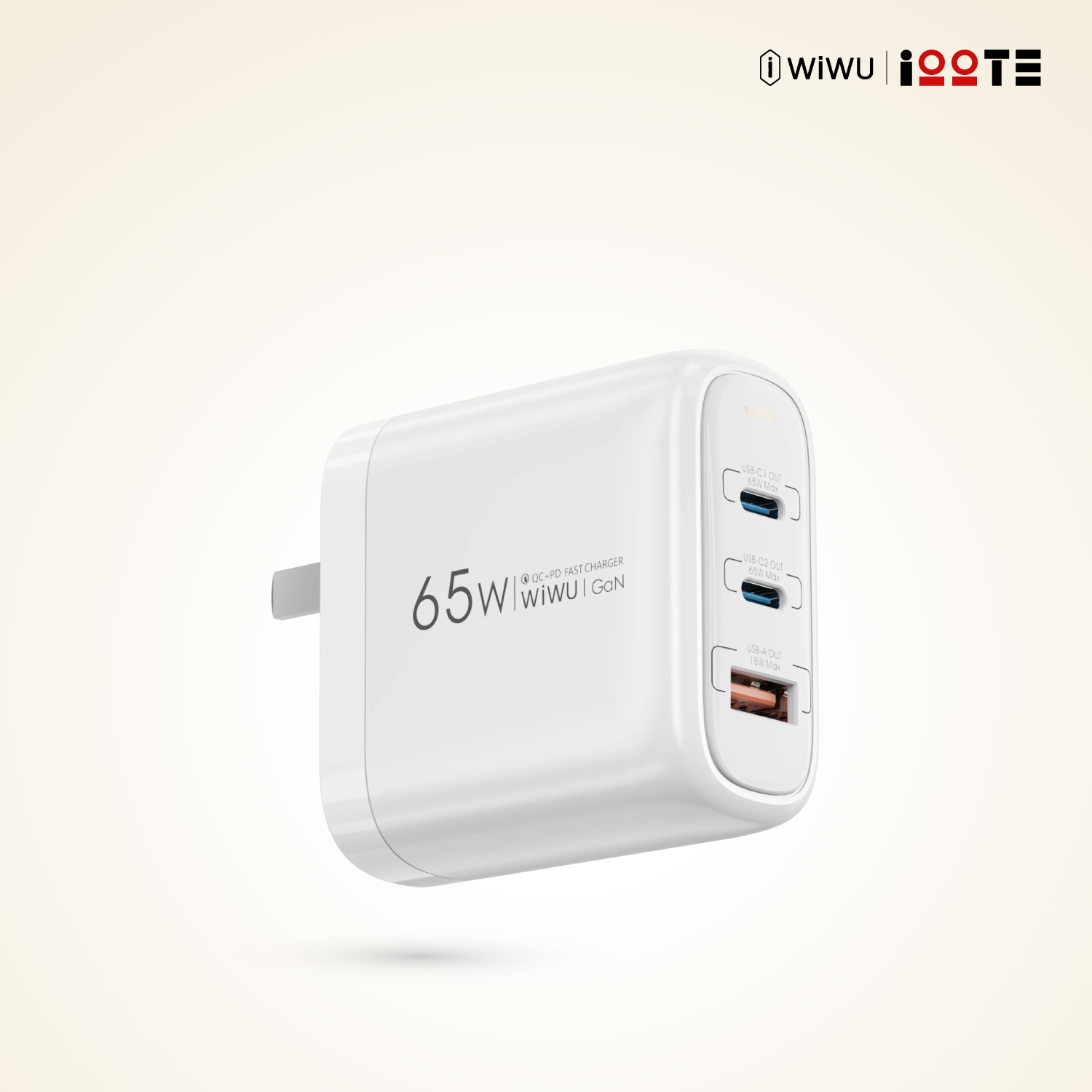 WIWU-Ark-GaN-65W-Fast-Charger