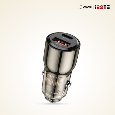 WIWU WI-QC012 95W PD+QC Kirsite Geek Fast Car Charger
