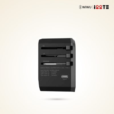 WiWU UA-304 45W 4 in 1 Universal Plug Adapter