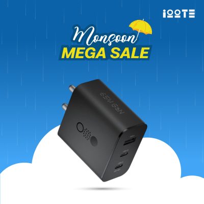 CMF by Nothing Gan Charger 65W Adapter, 3 Port USB Type C to A Wall Charging