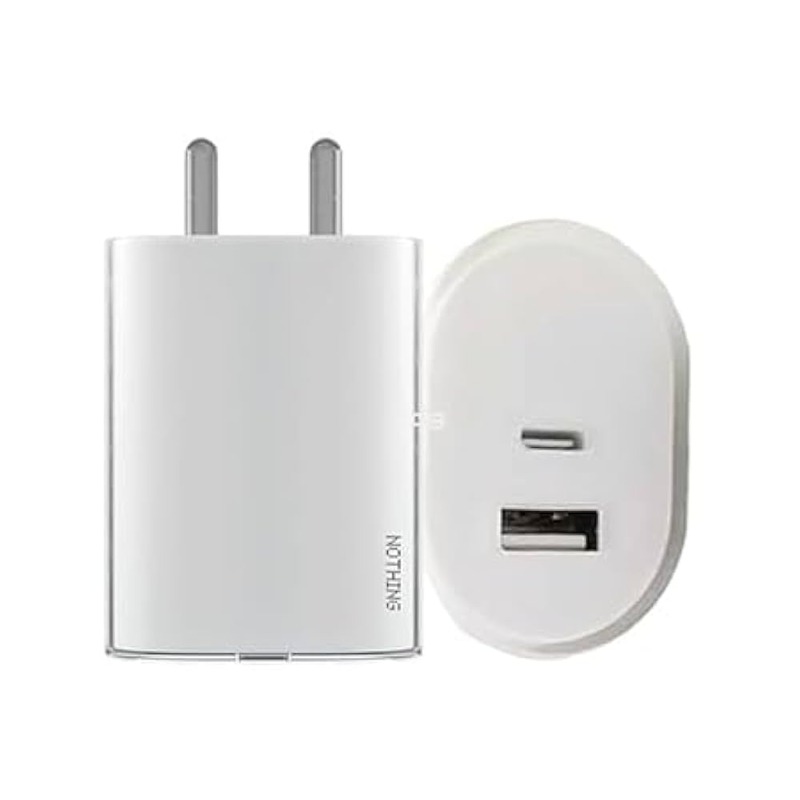 Nothing 45W Dual port USB A & USB C Charging Adapter