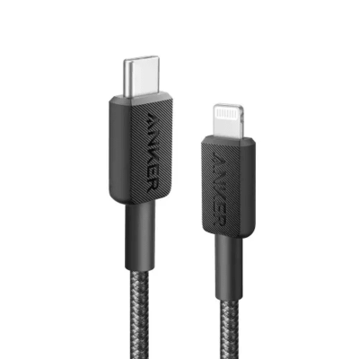 Anker 322 USB-C to Lightning Fast Charging Cable (3ft)