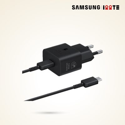 Samsung 25W Power Adapter with USB Type-C to C Cable(T2510)