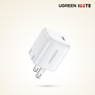 UGREEN CD318 Nexode 20W USB-C PD GaN Fast Charger US White
