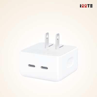Apple 35W Dual USB-C Port Compact Power Adapter (A2579)