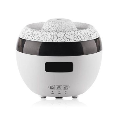 Clock Humidifier With Colorfull Led V37