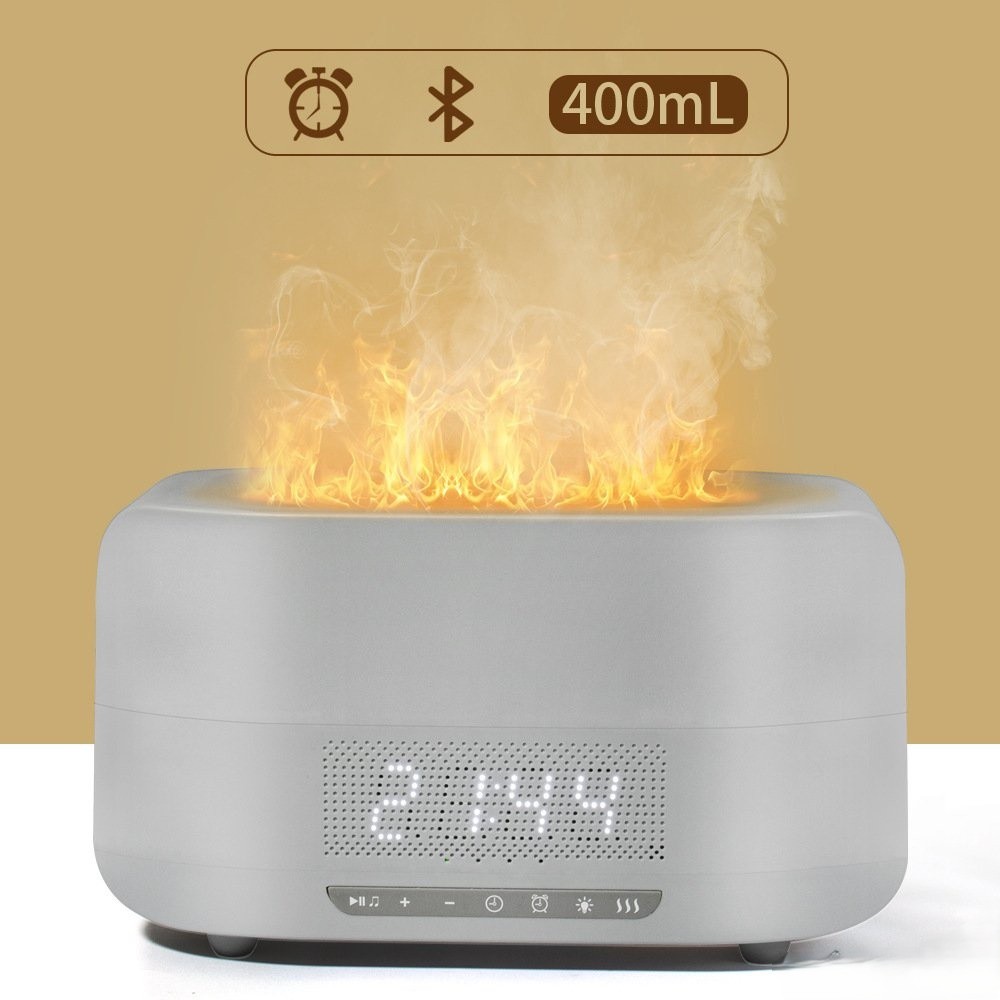Bluetooth Speaker Flame Aroma Humidifier AWV-KP-030