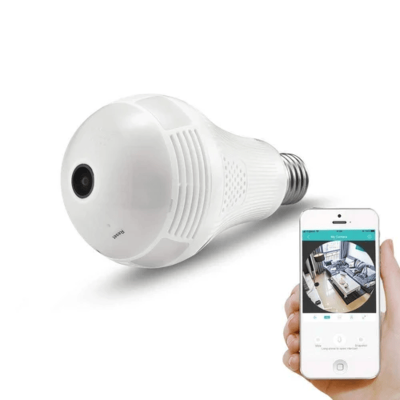 Fisheye WiFi Bulb Camera Panoramic V380