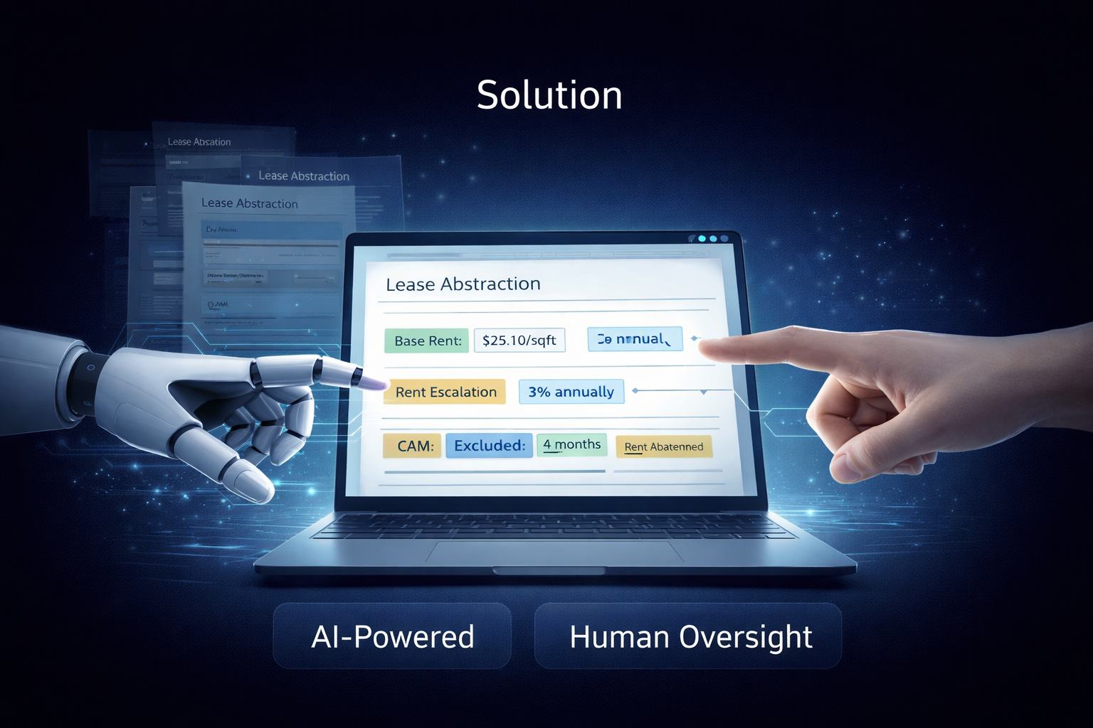 AI-Powered Extraction with Human Oversight