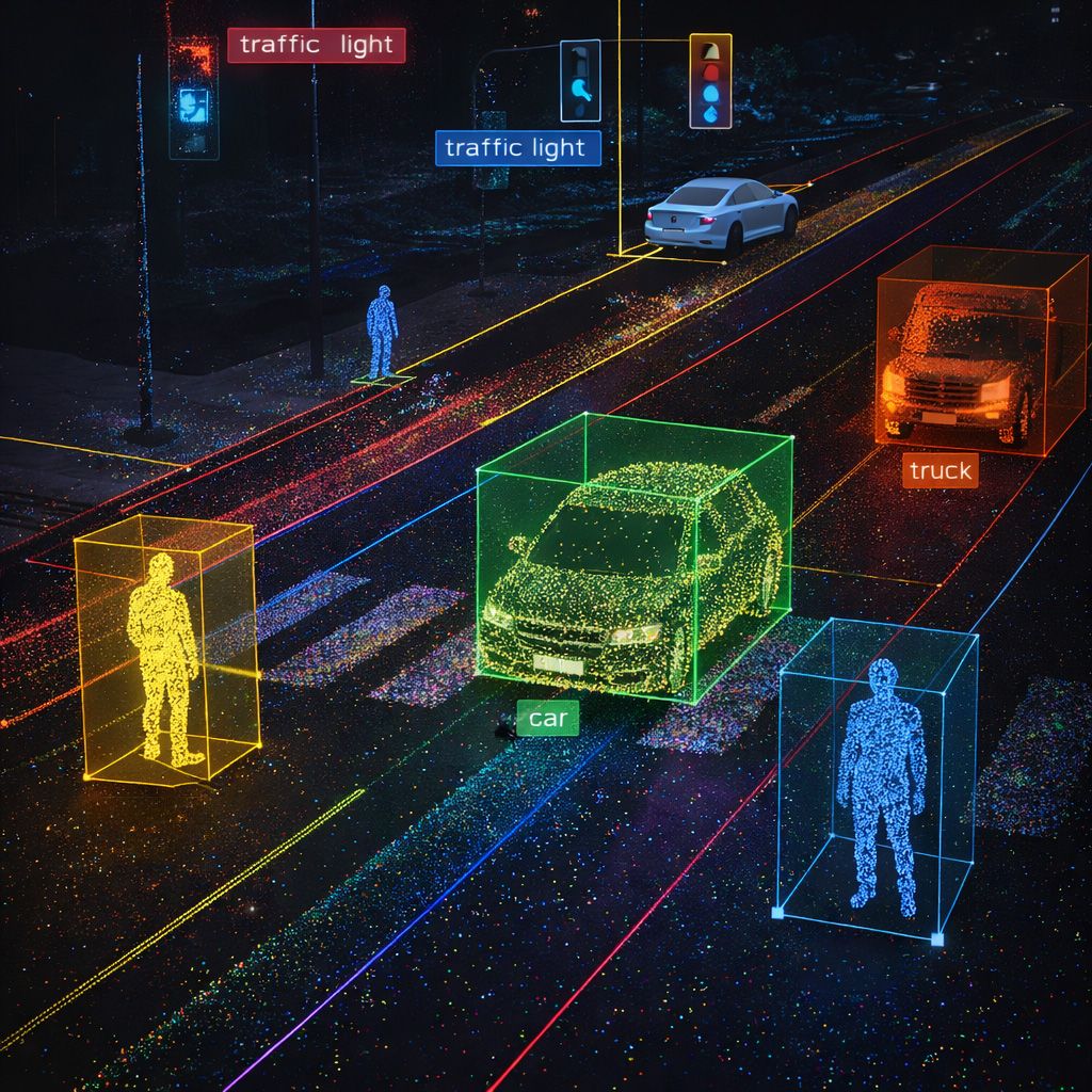 LiDAR Annotation Services (3D Point Cloud)